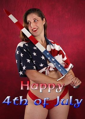 4th of July Promo Babe